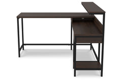 Camiburg Home Office L-Desk with Storage - H283-24