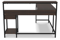 Camiburg Home Office L-Desk with Storage - H283-24