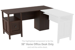 Camiburg 58" Home Office Desk - H283-34