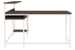 Dorrinson Home Office L-Desk with Storage - H287-24