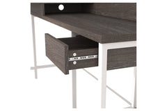 Dorrinson Home Office L-Desk with Storage - H287-24