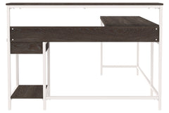 Dorrinson Home Office L-Desk with Storage - H287-24
