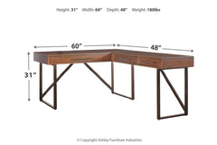 Starmore 2-Piece Home Office Desk - H633H2