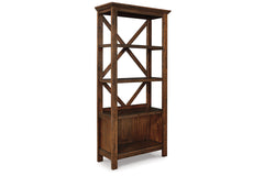 Baldridge 75" Bookcase - H675-17