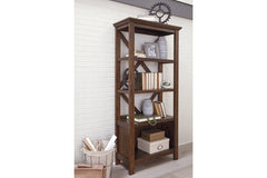 Baldridge 75" Bookcase - H675-17