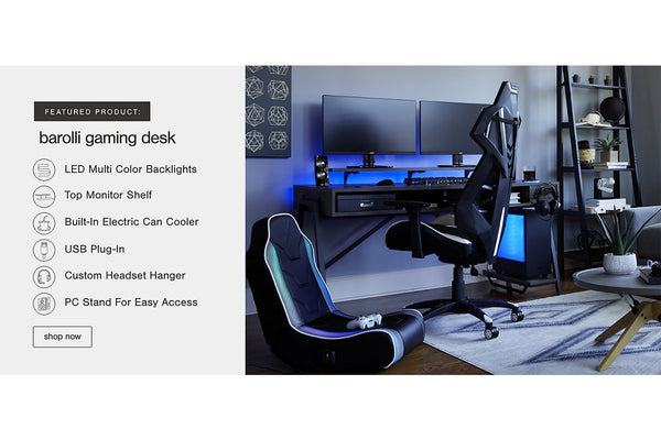 Barolli Gaming Desk - H700-28