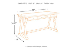 Luxenford 60" Home Office Desk - H741-44