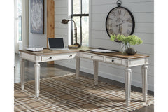 Realyn 2-Piece Home Office Desk - H743H1