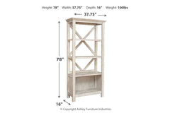 Carynhurst 75" Bookcase - H755-17