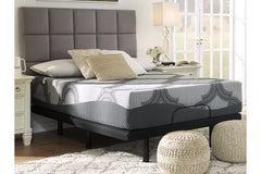 12 Inch Ashley Hybrid King Adjustable Base and Mattress - M628M4