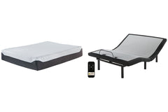 12 Inch Chime Elite Queen Adjustable Base with Mattress - M674M1