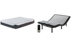 12 Inch Chime Elite Queen Adjustable Base with Mattress - M674M3