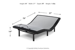 Head-Foot Model Better Split King Adjustable Base - M9X8M1