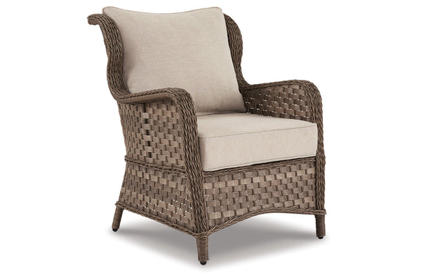 Clear Ridge Lounge Chair with Cushion (Set of 2) - P361-820