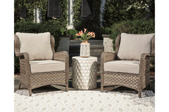 Clear Ridge Lounge Chair with Cushion (Set of 2) - P361-820