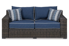 Grasson Lane Loveseat with Cushion - P783-835