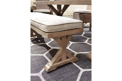 Beachcroft Outdoor Bench with Cushion - P791-600