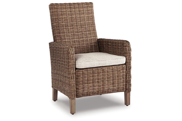 Beachcroft Outdoor Arm Chair with Cushion (Set of 2) - P791-601A