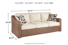 Beachcroft Outdoor Sofa with Cushion - P791-838