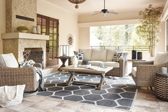 Beachcroft Outdoor Sofa with Cushion - P791-838