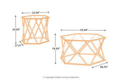 Madanere Table (Set of 3) - T015-13