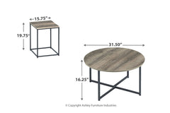 Wadeworth Table (Set of 3) - T103-213