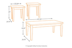 Theo Table (Set of 3) - T158-13