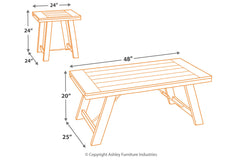 Noorbrook Table (Set of 3) - T351-13
