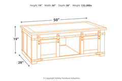Budmore Coffee Table - T372-1