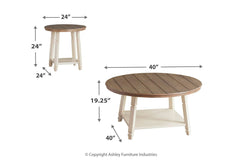 Bolanbrook Table (Set of 3) - T377-13