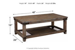 Danell Ridge Coffee Table - T446-1