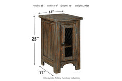 Danell Ridge Chairside End Table - T446-7