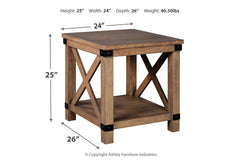 Aldwin End Table - T457-3