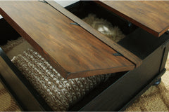 Valebeck Coffee Table with Lift Top - T468-00