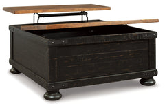 Valebeck Coffee Table with Lift Top - T468-00