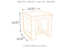 Watson End Table - T481-2