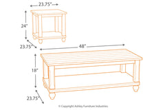 Cloudhurst Table (Set of 3) - T488-13