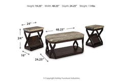 Radilyn Table (Set of 3) - T568-13
