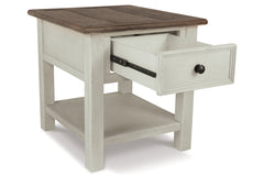 Bolanburg Chairside End Table with USB Ports & Outlets - T637-7