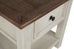 Bolanburg Chairside End Table with USB Ports & Outlets - T637-7