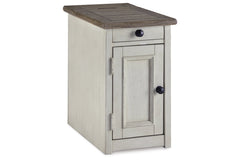 Bolanburg Chairside End Table with USB Ports & Outlets - T637-7