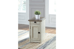 Bolanburg Chairside End Table with USB Ports & Outlets - T637-7
