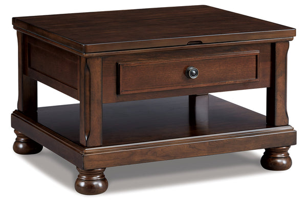 Porter Coffee Table with Lift Top - T697-0