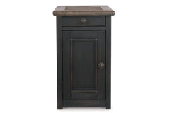 Tyler Creek Chairside End Table with USB Ports & Outlets - T736-7