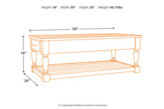 Shawnalore Coffee Table - T782-1