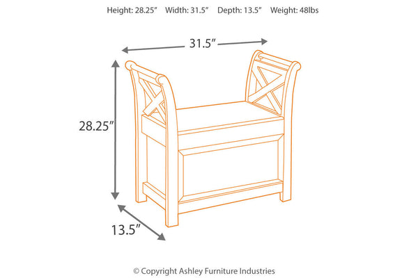Abbonto Accent Bench - T800-112