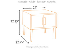 Kisper End Table - T802-2
