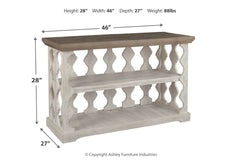 Havalance Sofa/Console Table - T814-5