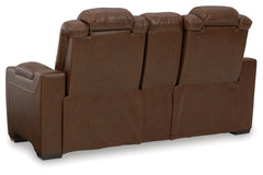 Backtrack Power Reclining Loveseat with Console - U2800418