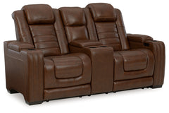 Backtrack Power Reclining Loveseat with Console - U2800418